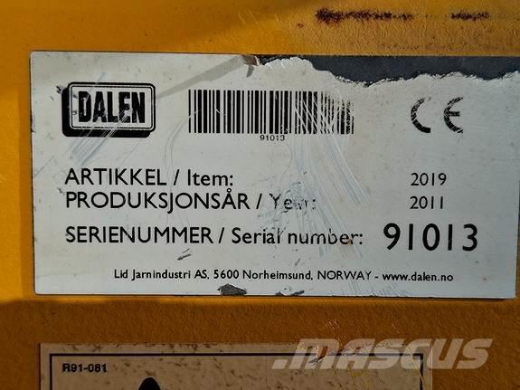 Dalen 2019-HMH Sniega naži un tīrītāji