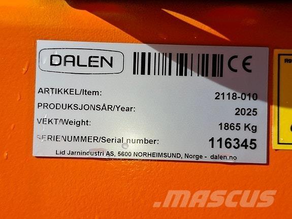 Dalen 2118 Sniega metēji