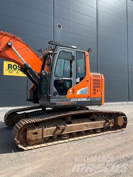 Doosan DX 235LCR-5 Kāpurķēžu ekskavatori