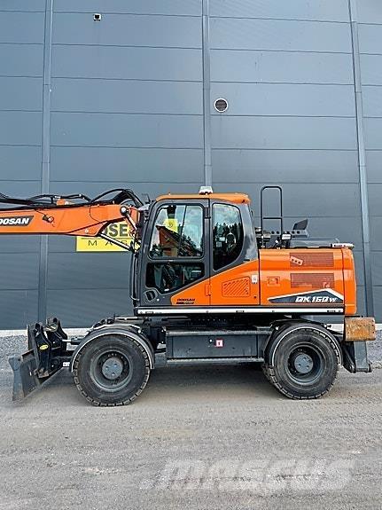Doosan DX160W-7 Kāpurķēžu ekskavatori