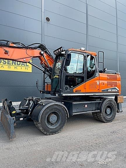 Doosan DX160W-7 Kāpurķēžu ekskavatori