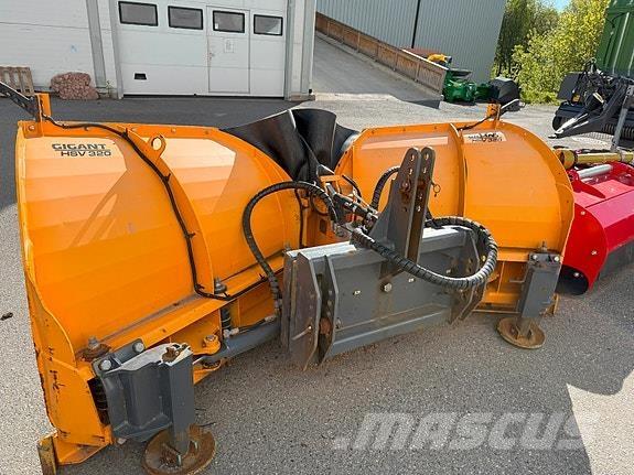 Gigant HSV-320 Cita ceļu uzturēšanas un sniega novākšanas tehnika