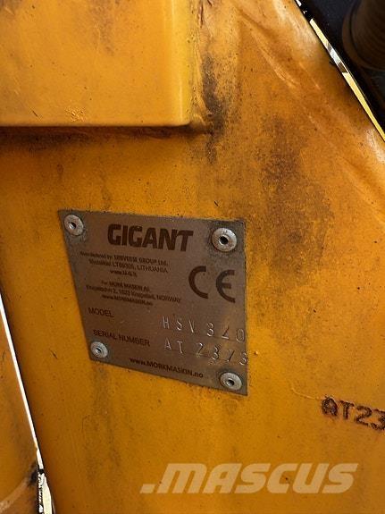 Gigant HSV-320 Cita ceļu uzturēšanas un sniega novākšanas tehnika
