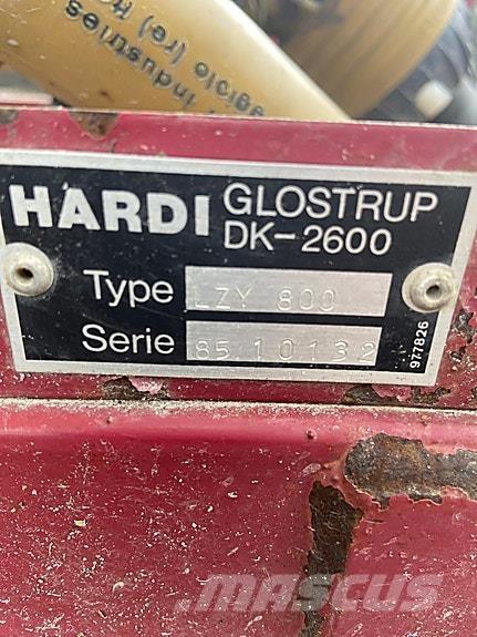 Hardi LZY 800 Pašgājēji smidzinātāji