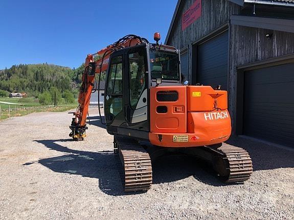 Hitachi ZX85US Kāpurķēžu ekskavatori