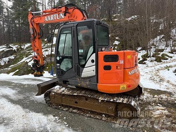 Hitachi ZX85US-5A Kāpurķēžu ekskavatori