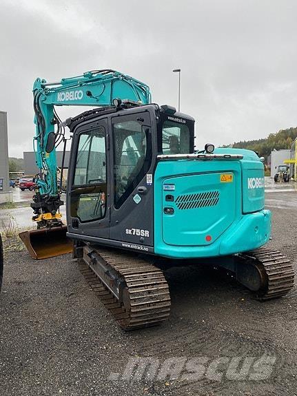 Kobelco SK75SR-7 Kāpurķēžu ekskavatori