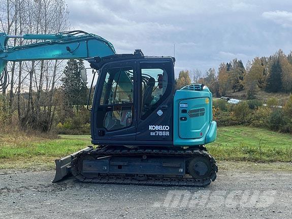 Kobelco SK75SR-7 Kāpurķēžu ekskavatori
