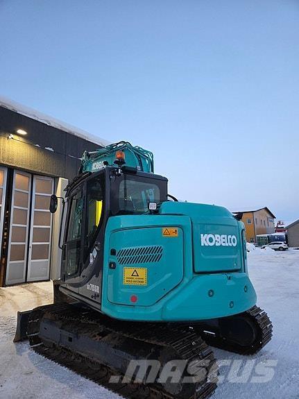 Kobelco SK75SR-7 Kāpurķēžu ekskavatori