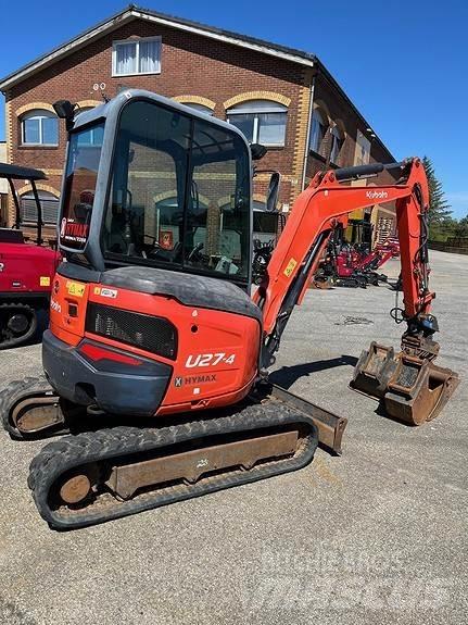 Kubota U27 Mini ekskavatori < 7 t