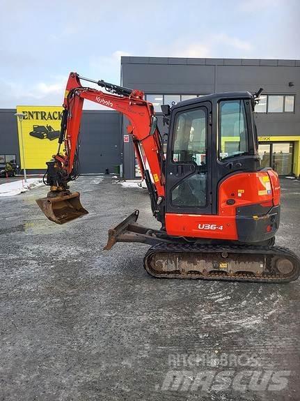 Kubota U36-4 Mini ekskavatori < 7 t