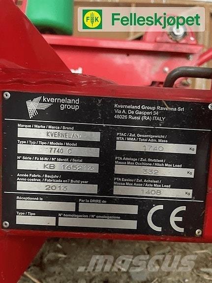Kverneland 7740C Rituļu ietinēji