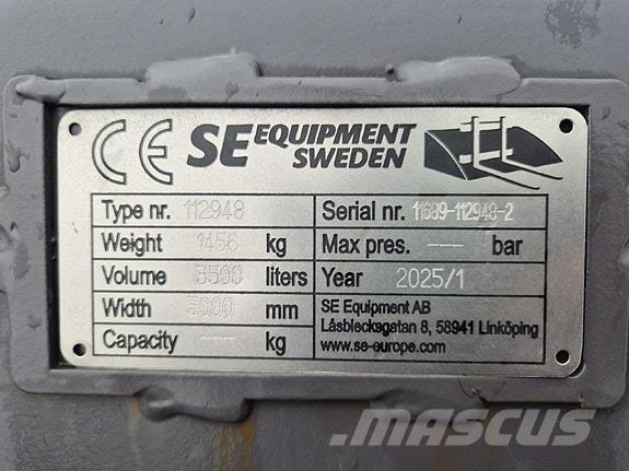  Lasterskuffe 3500L Citas sastāvdaļas