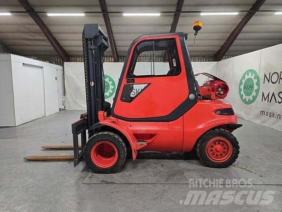 Linde H40T Tehnika ar dīzeļa dzinēju