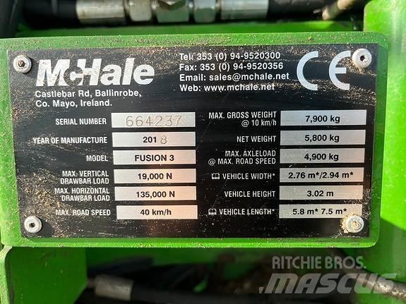 McHale FUSION 3 Rituļu preses