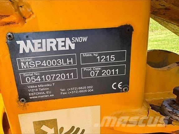 Meiren 2011 Sniega naži un tīrītāji