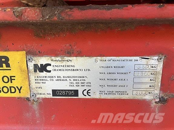 NC DE-1240 Standarta piekabes