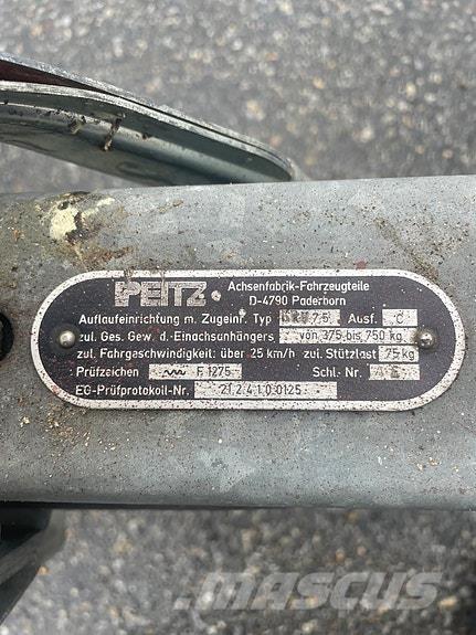  Peitz 700 kg Cita ceļu uzturēšanas un sniega novākšanas tehnika