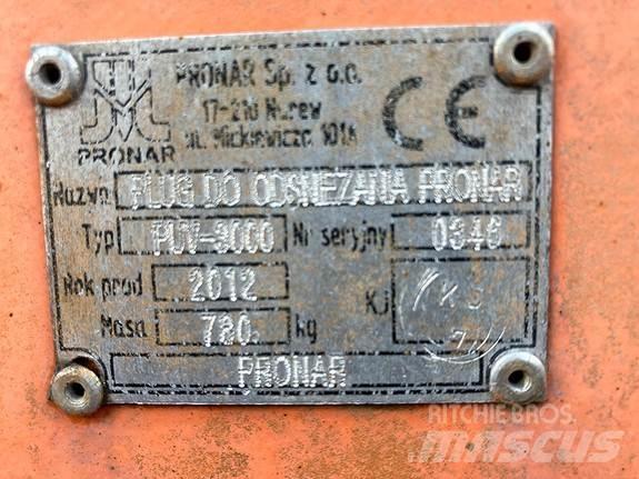 Pronar PUV-3000 Sniega naži un tīrītāji