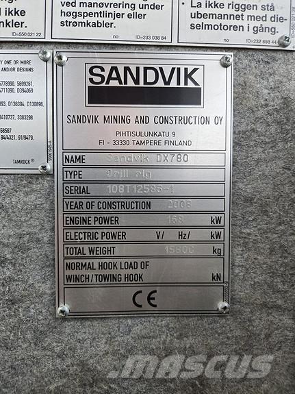 Sandvik DX780 Urbji
