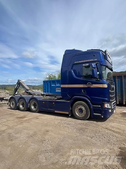 Scania R 650 Kabeļu pacēlājs nomontējamām kravas mašīnām
