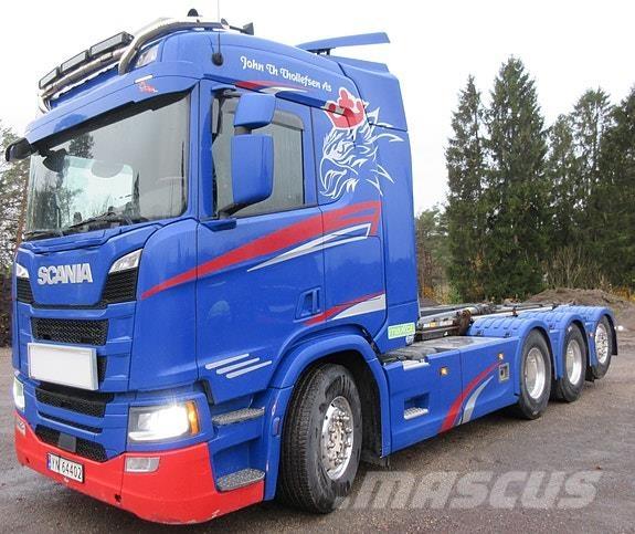 Scania R500 8x4*4 Kabeļu pacēlājs nomontējamām kravas mašīnām