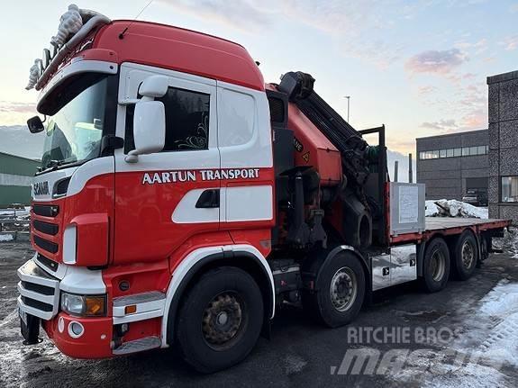 Scania R560 Smagās mašīnas ar celtni