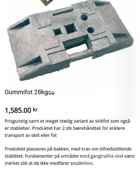  Skiltfot Citas sastāvdaļas