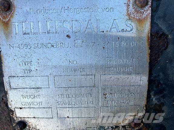 Tellefsdal K3000P Sniega naži un tīrītāji