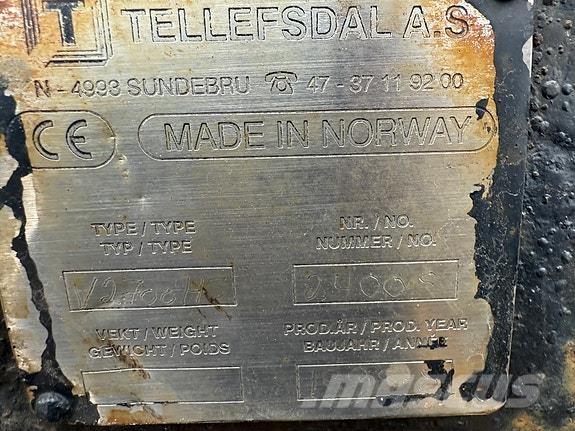 Tellefsdal V-2700 Cita ceļu uzturēšanas un sniega novākšanas tehnika