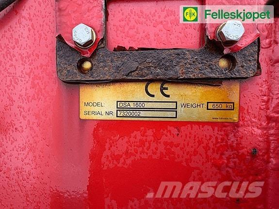 Tokvam DSA 1600 Cita ceļu uzturēšanas un sniega novākšanas tehnika