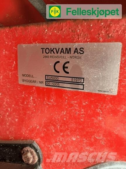 Tokvam SV 5000 Cita ceļu uzturēšanas un sniega novākšanas tehnika
