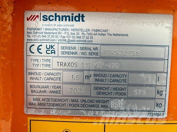  Traxos S15 VEP-490 Smilšu un sāls kaisītāji