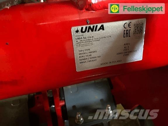 Unia ARES XL Cita augsnes apstrādes tehnika un papildaprīkojums