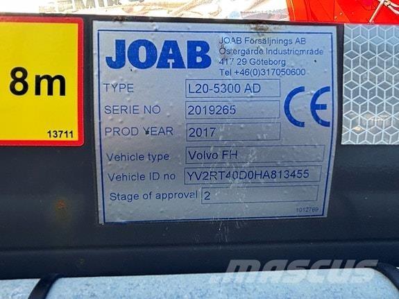 Volvo  Kabeļu pacēlājs nomontējamām kravas mašīnām