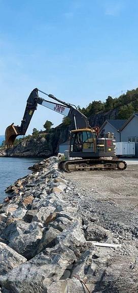 Volvo ECR235EL Kāpurķēžu ekskavatori