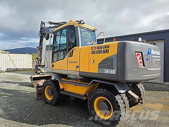 Volvo EW160C Kāpurķēžu ekskavatori