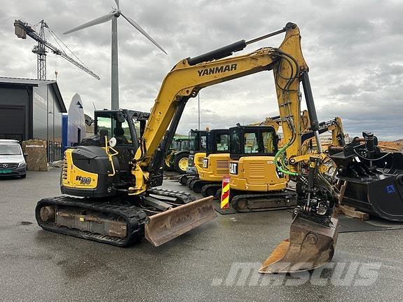 Yanmar SV - 100 - 2 A Kāpurķēžu ekskavatori