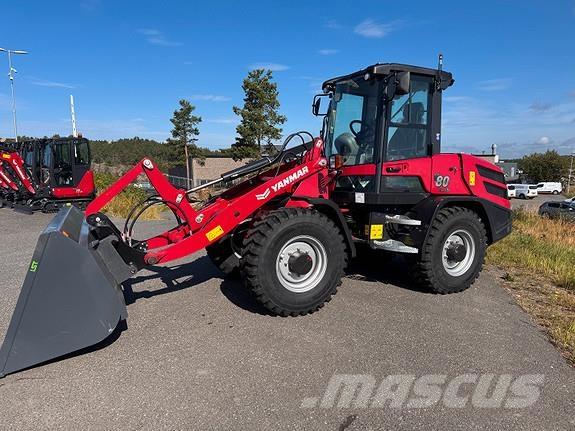 Yanmar V80 Iekrāvēji uz riteņiem
