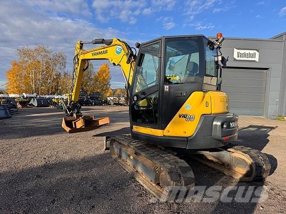 Yanmar Vio80-1A Kāpurķēžu ekskavatori