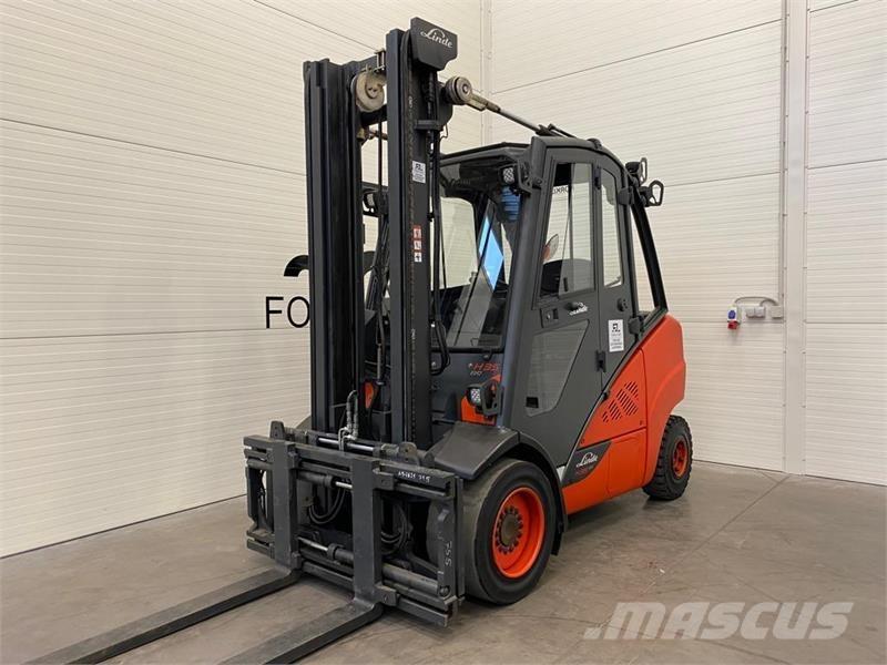 Linde H35D Tehnika ar dīzeļa dzinēju