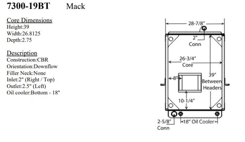 Mack LE Radiatori