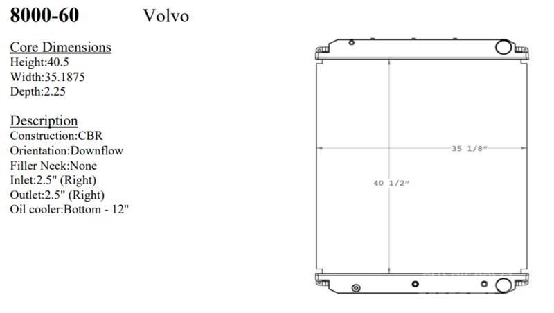 Volvo VT Radiatori