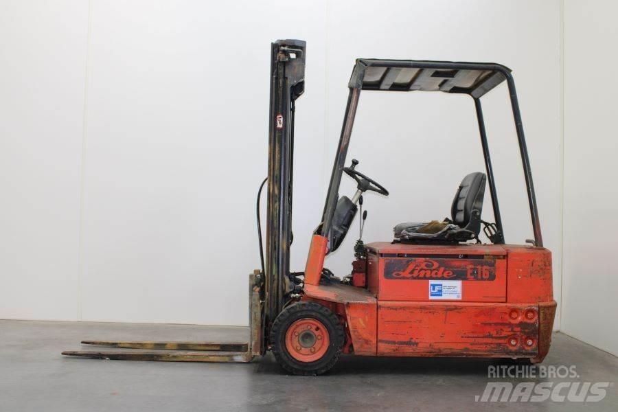 Linde E15-S Elektriskie iekrāvēji