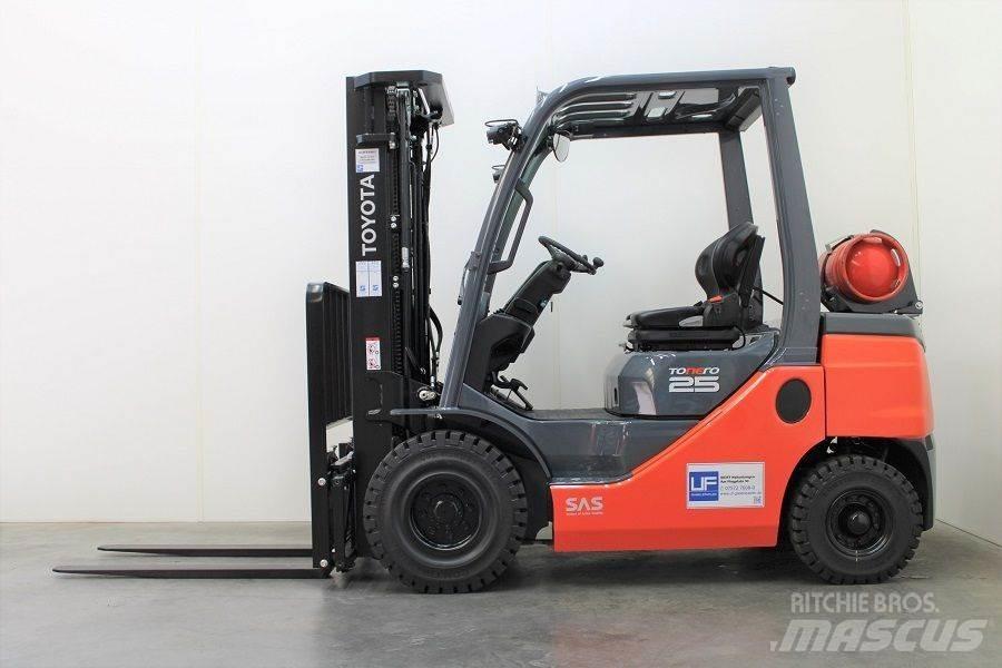 Toyota 02-8FGF25 LPG tehnika