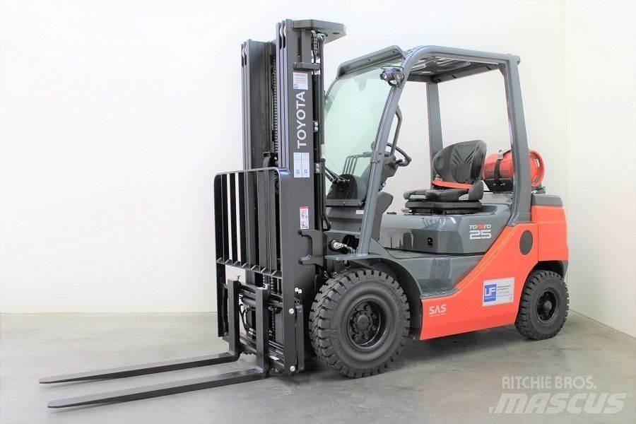 Toyota 02-8FGF25 LPG tehnika