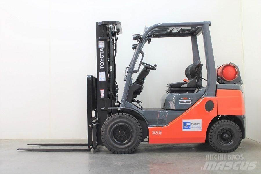 Toyota 02-8FGF25 LPG tehnika