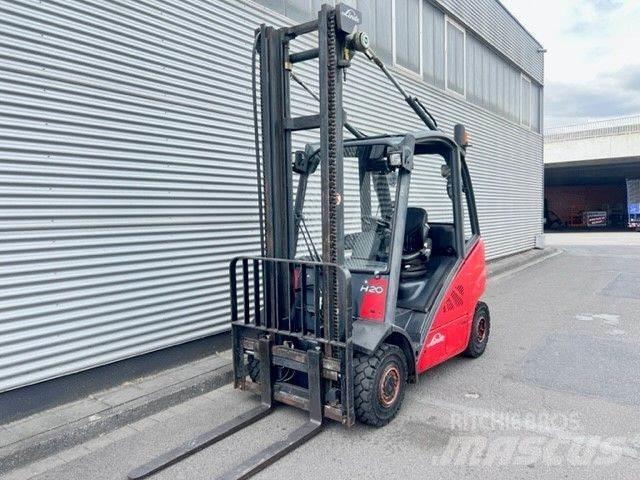 Linde H20D Tehnika ar dīzeļa dzinēju