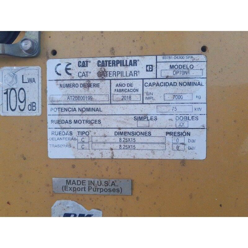 CAT DP70N1 Tehnika ar dīzeļa dzinēju