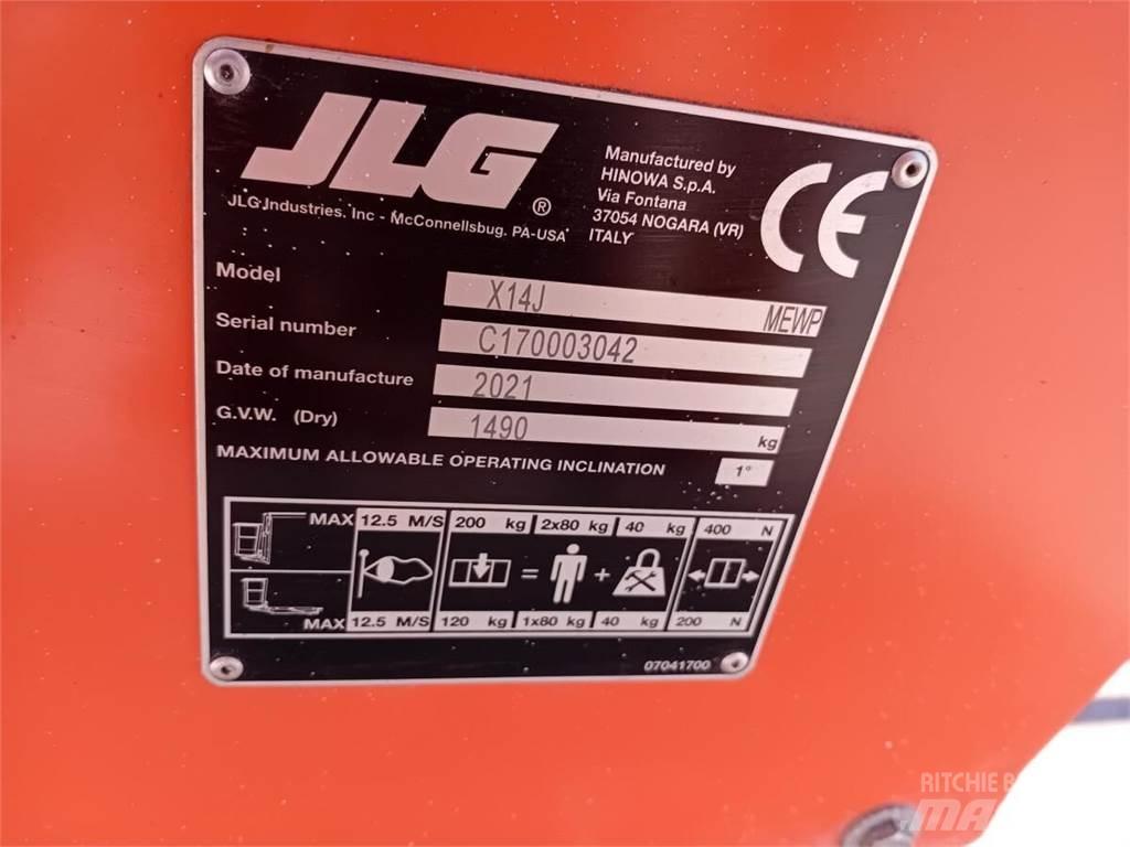 JLG X14J Strēles pacēlāji